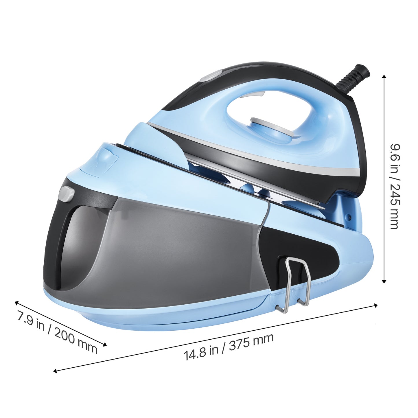 VEVOR Steam Station Iron 1700W With 1.8L Water Tank