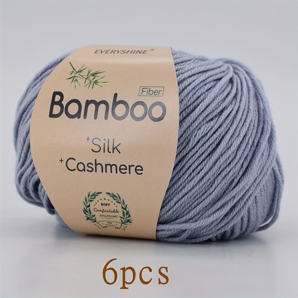 Bamboo Silk Blend Yarn Soft Breathable For Knitting