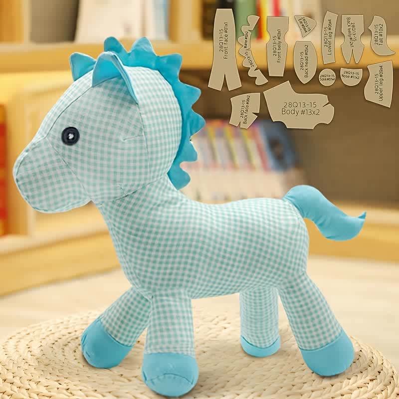 13pcs Horse Making Kraft Templates DIY Doll Quilting Stencils Horse Handmade Sewing Tool Stencil Handmade Decorations Birthday Holiday Gifts