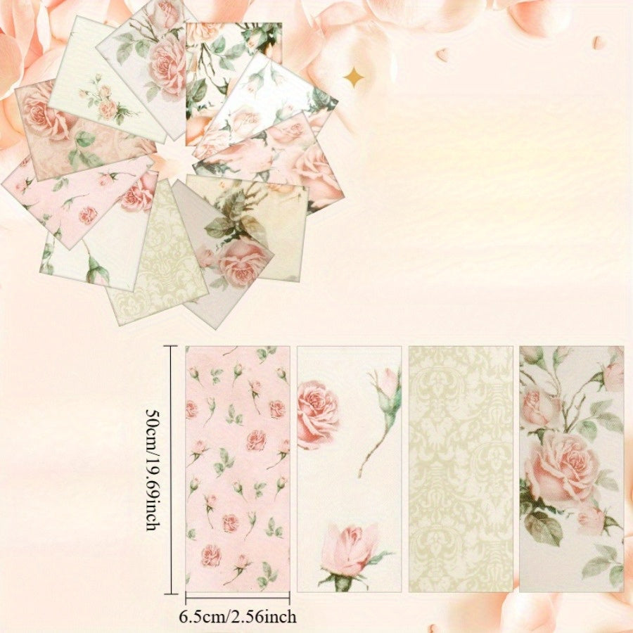 Pastel Quilting Strips Bundle 40pcs Precut Polyester Fabric