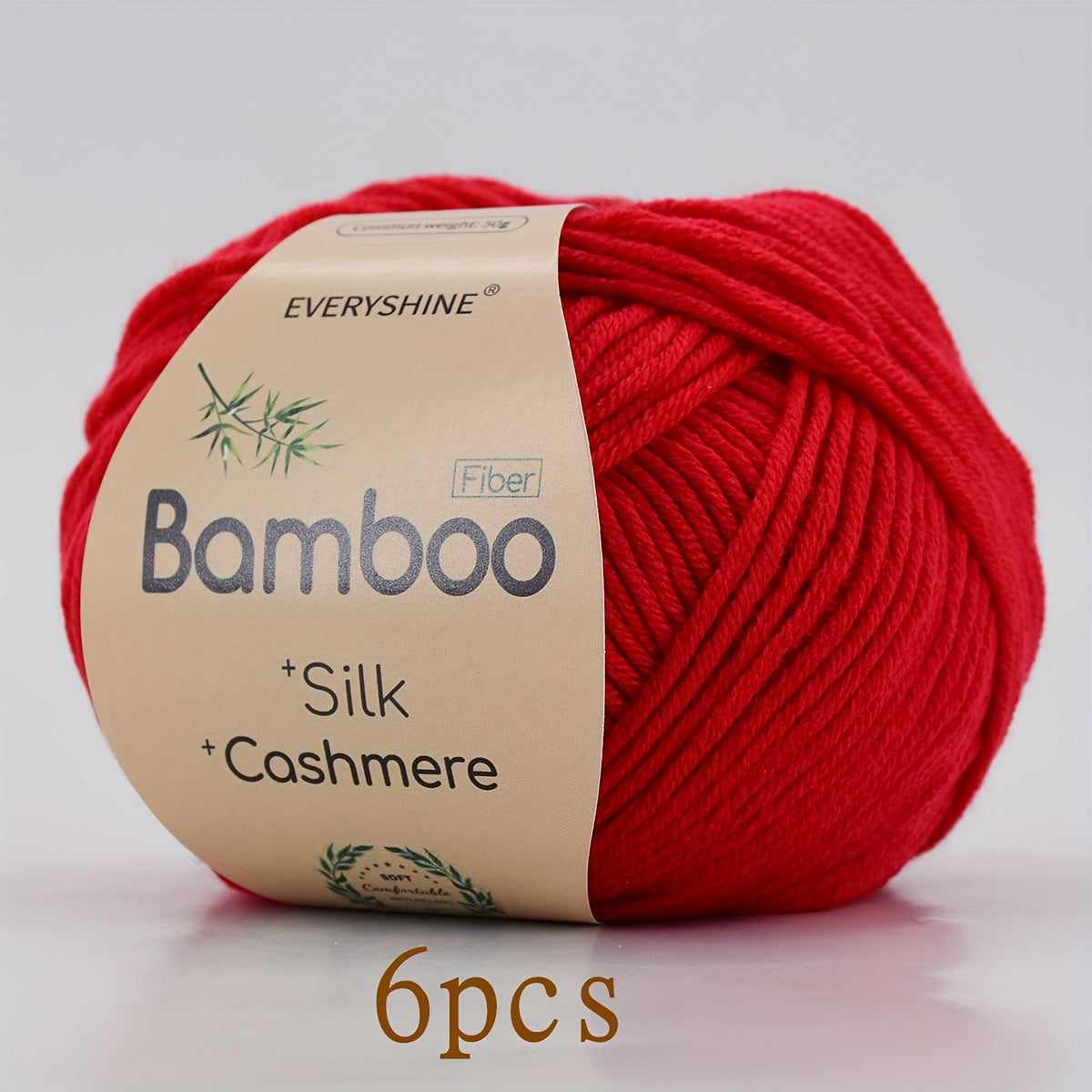 Bamboo Silk Blend Yarn Soft Breathable For Knitting
