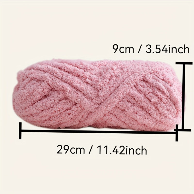 Plush Cat Tail Chenille Yarn Bulk Pack For Knitting