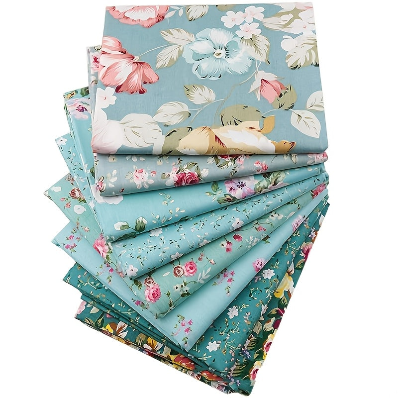 Classic Houndstooth Patchwork Cloth Kit 8 Pack DIY Sewing