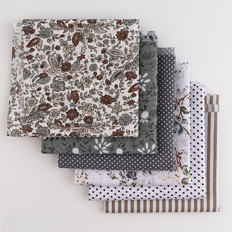 Precut Cotton Quilting Fat Quarter Bundle 6 Pack For Quilts