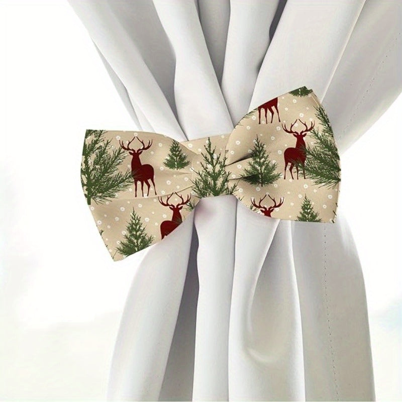 Christmas Patchwork Fabric Strips Set 10pcs For DIY Crafts