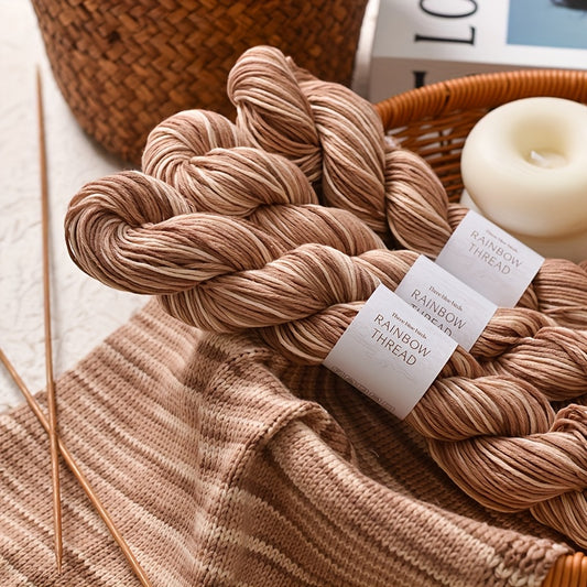 Gradient Silk Yarn Set Of 3 For Knitting Sweaters Shawls