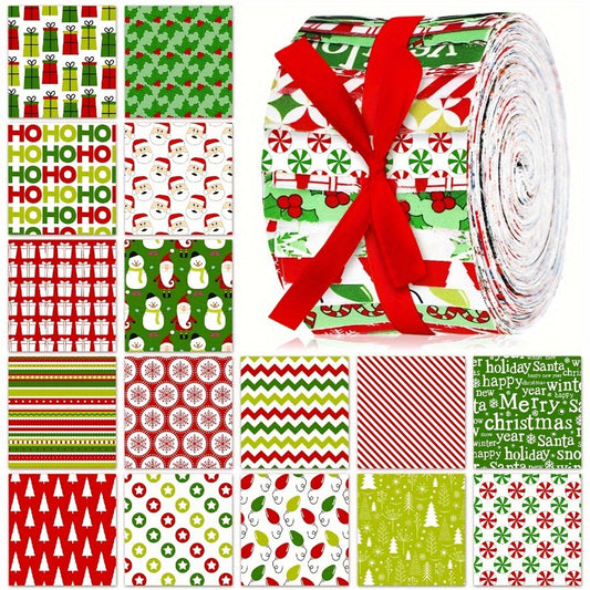Vibrant Stitching Cloths 40 Pieces Pre Cut Squares