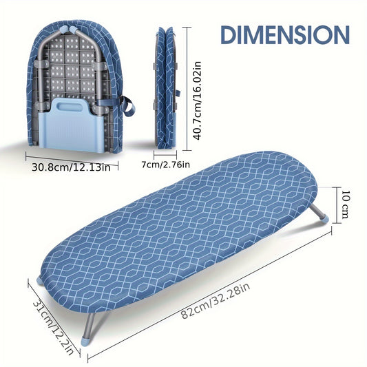 TOOLF Foldable Ironing Board With Heat Resistant Cover
