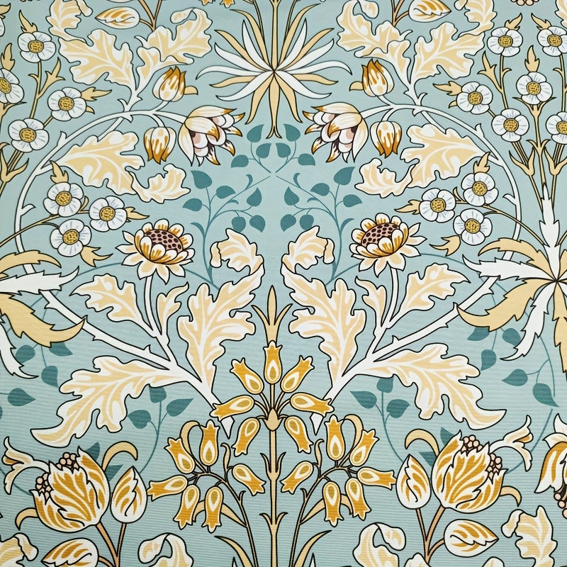 English Garden Digital Print Fabric Polyester Spandex