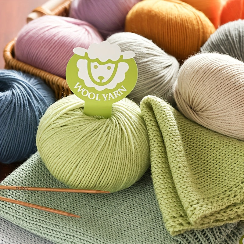 New Sheep Premium Wool Yarn 10 Balls 500g Knitting Kit
