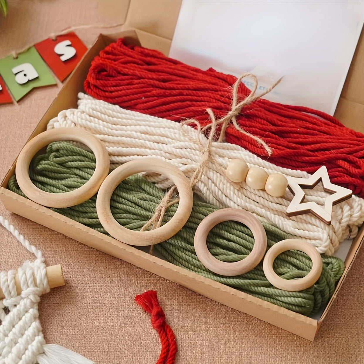 Macrame Gnome Ornaments Kit DIY Step By Step Guide