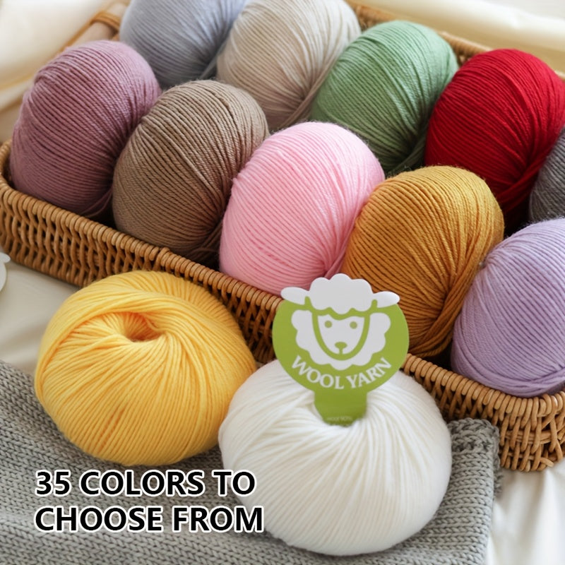 New Sheep Premium Wool Yarn 10 Balls 500g Knitting Kit