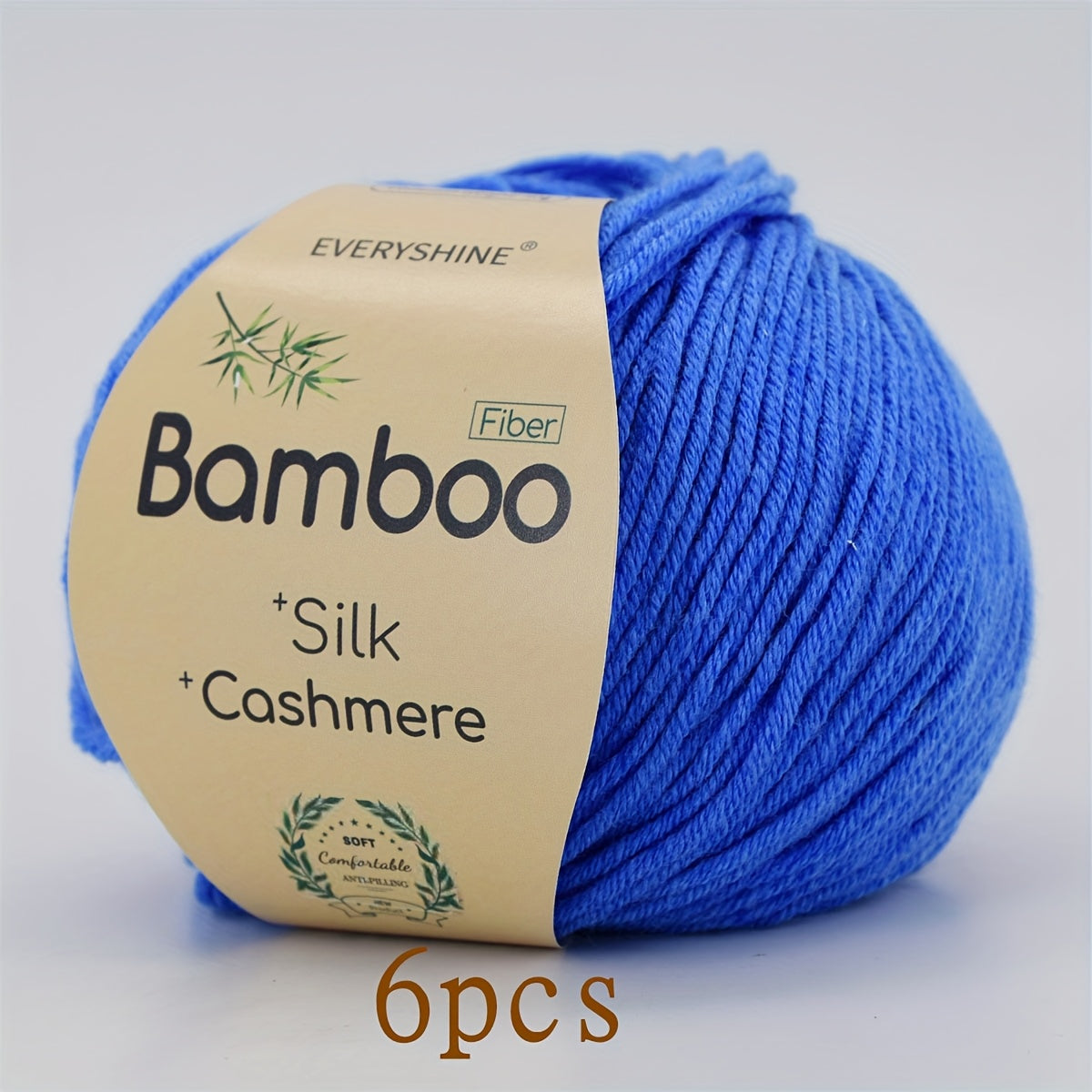 Bamboo Silk Blend Yarn Soft Breathable For Knitting