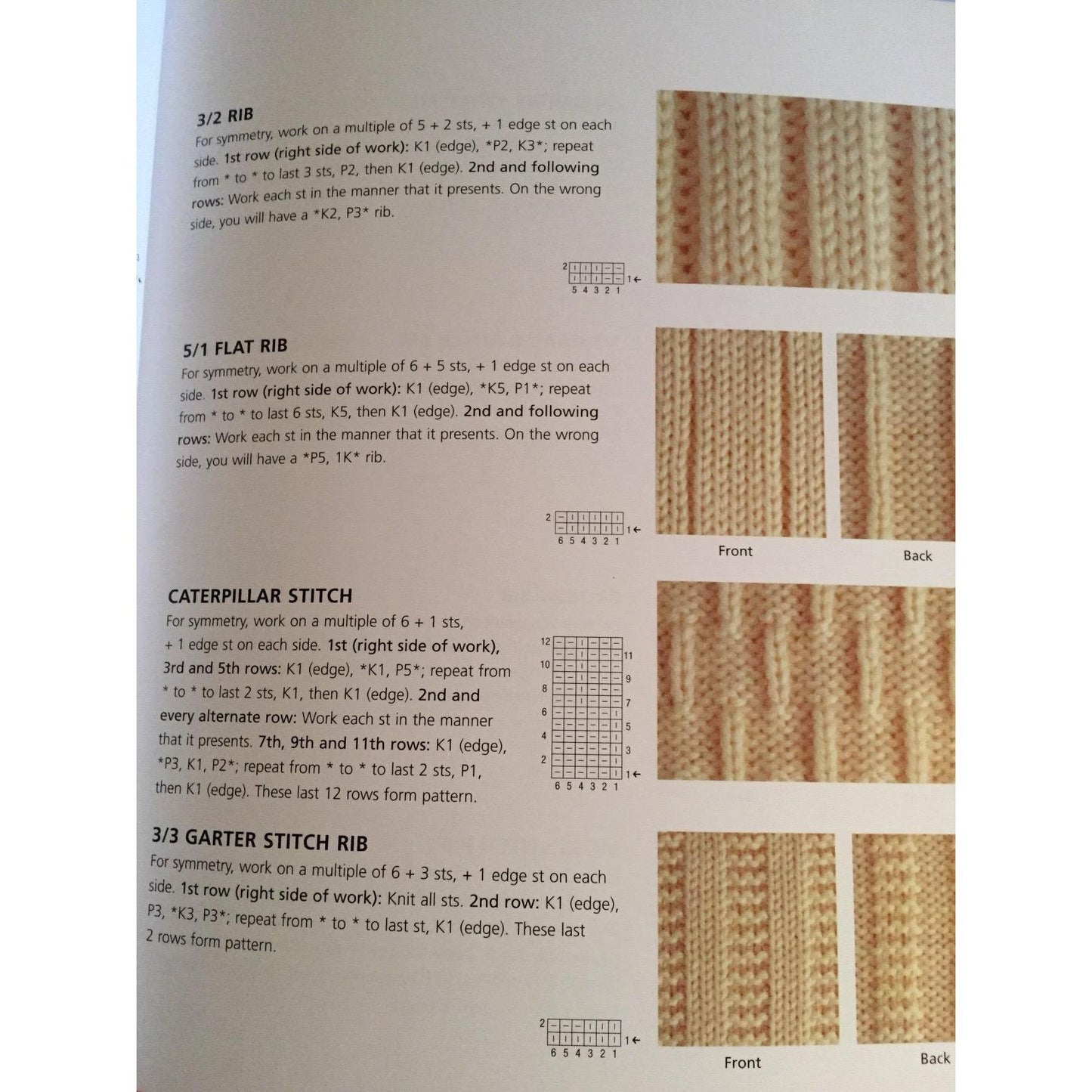 Potter Craft 400 Knitting Stitches Dictionary Guide