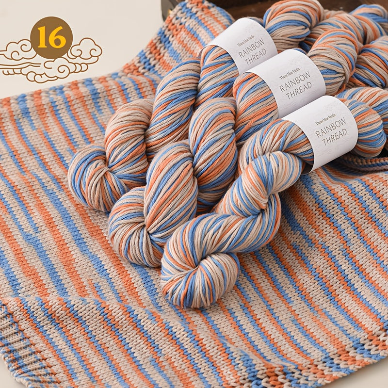 Gradient Silk Yarn Set Of 3 For Knitting Sweaters Shawls