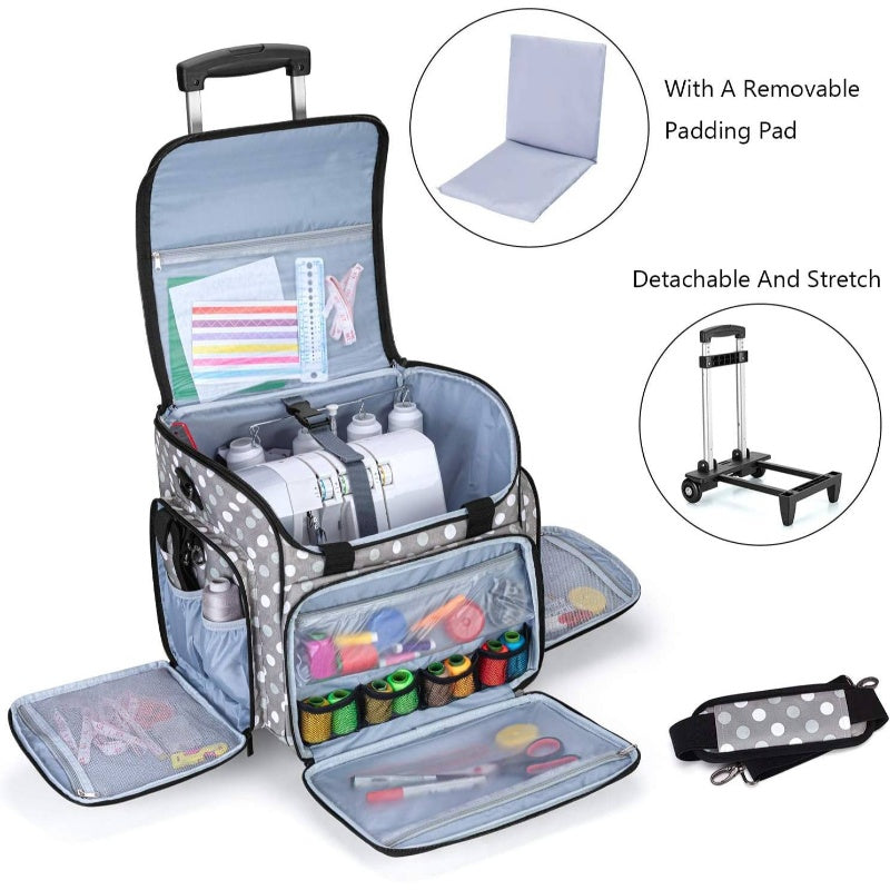 Compa Heavy Duty Serger With Detachable Dolly And Padding