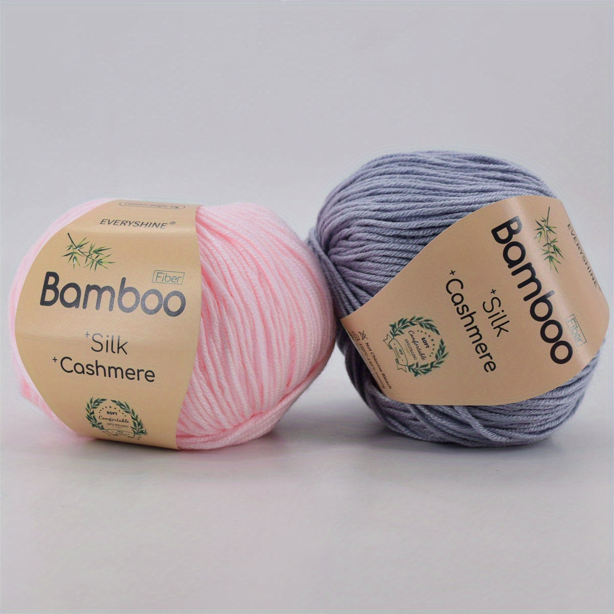 Bamboo Silk Blend Yarn Soft Breathable For Knitting