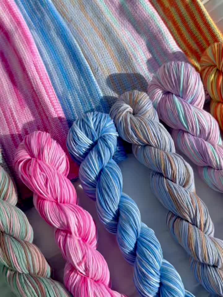 Gradient Silk Yarn Set Of 3 For Knitting Sweaters Shawls
