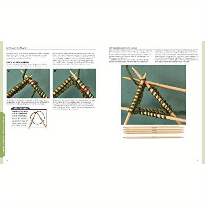 Vogue Knitting Learn to Knit Book for Absolute Beginners
