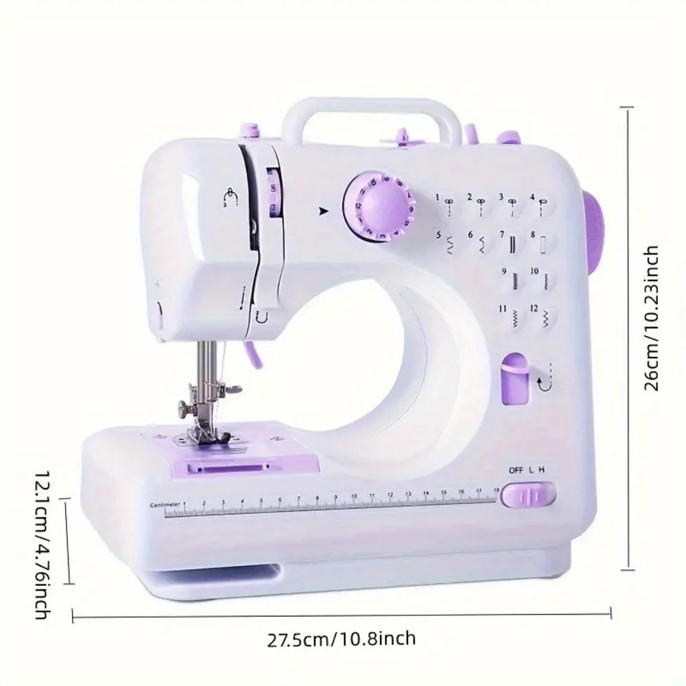 Electric Sewing Machine With Extension Table And Foot Pedal