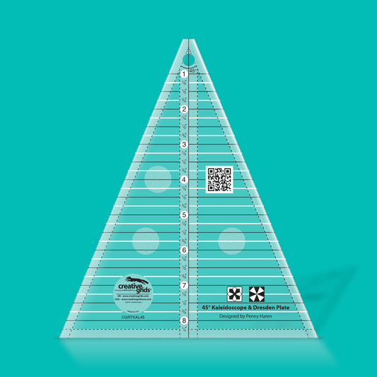 45-degree Kaleidoscope ruler