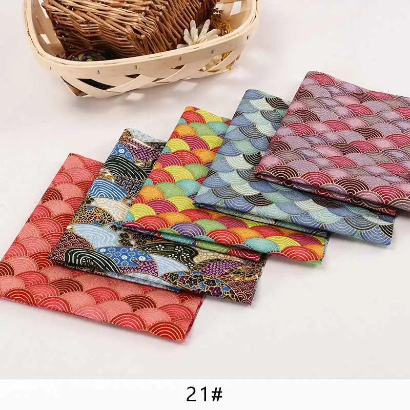 Japanese Cotton Quilting Fabric for DIY Patchwork TJ0361
