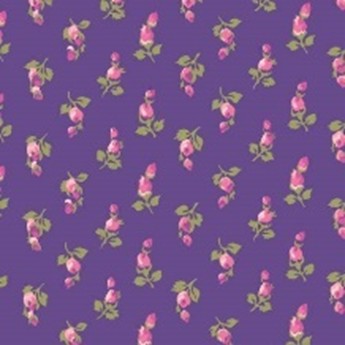 Lillian's Garden - Purple Rosebud