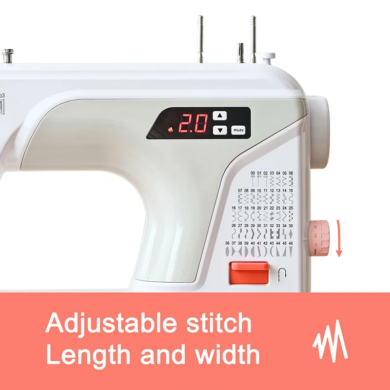 POOLIN EOC2100 Computerized Sewing Machine 107 Stitches