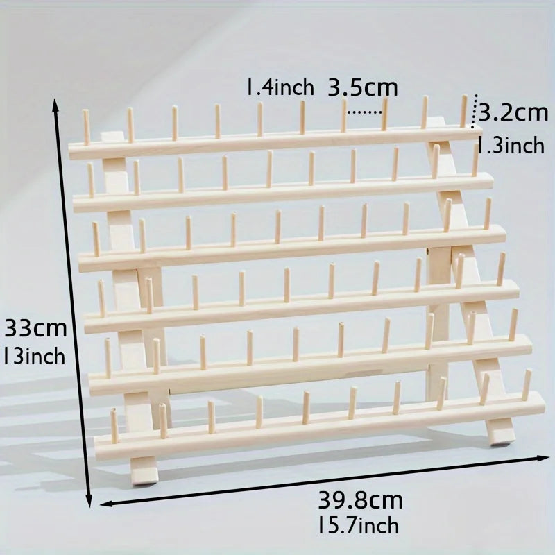 Hign-Concerned Chemical Wooden Thread Rack for Embroidery
