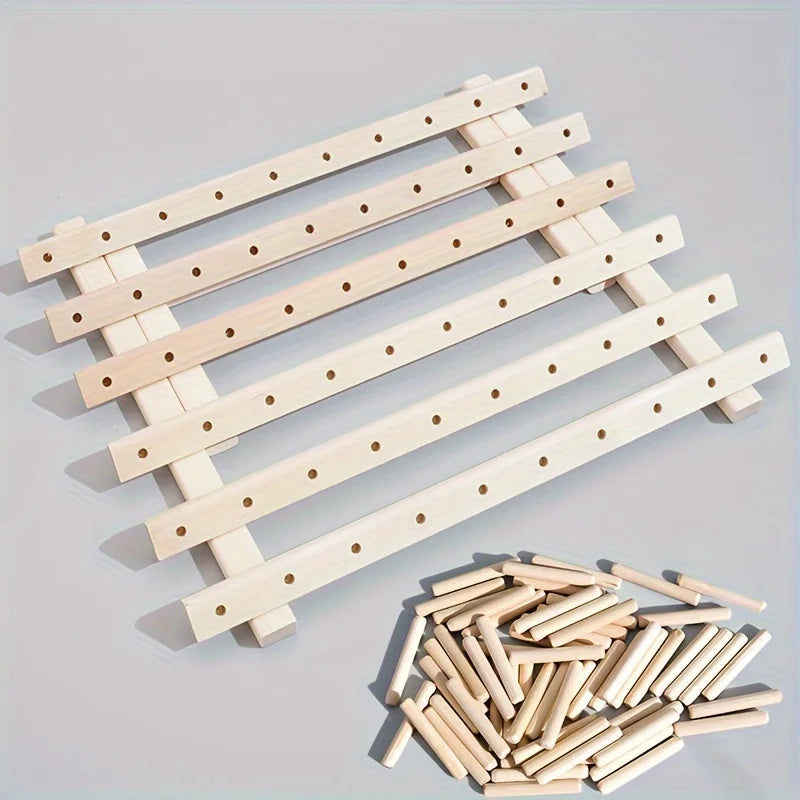 Hign-Concerned Chemical Wooden Thread Rack for Embroidery