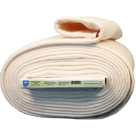 Pellon Natural Cotton Batting By The Bolt For Quilting