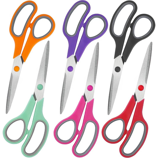 Hignconcerned All Purpose Scissors Comfort Grip Pack