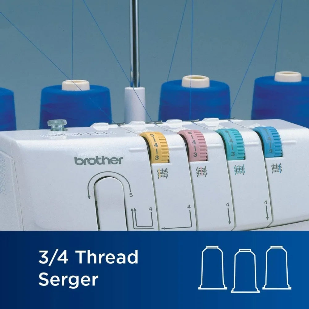 Brother 1034D Serger Heavy Duty Overlock Machine 1300 SPM