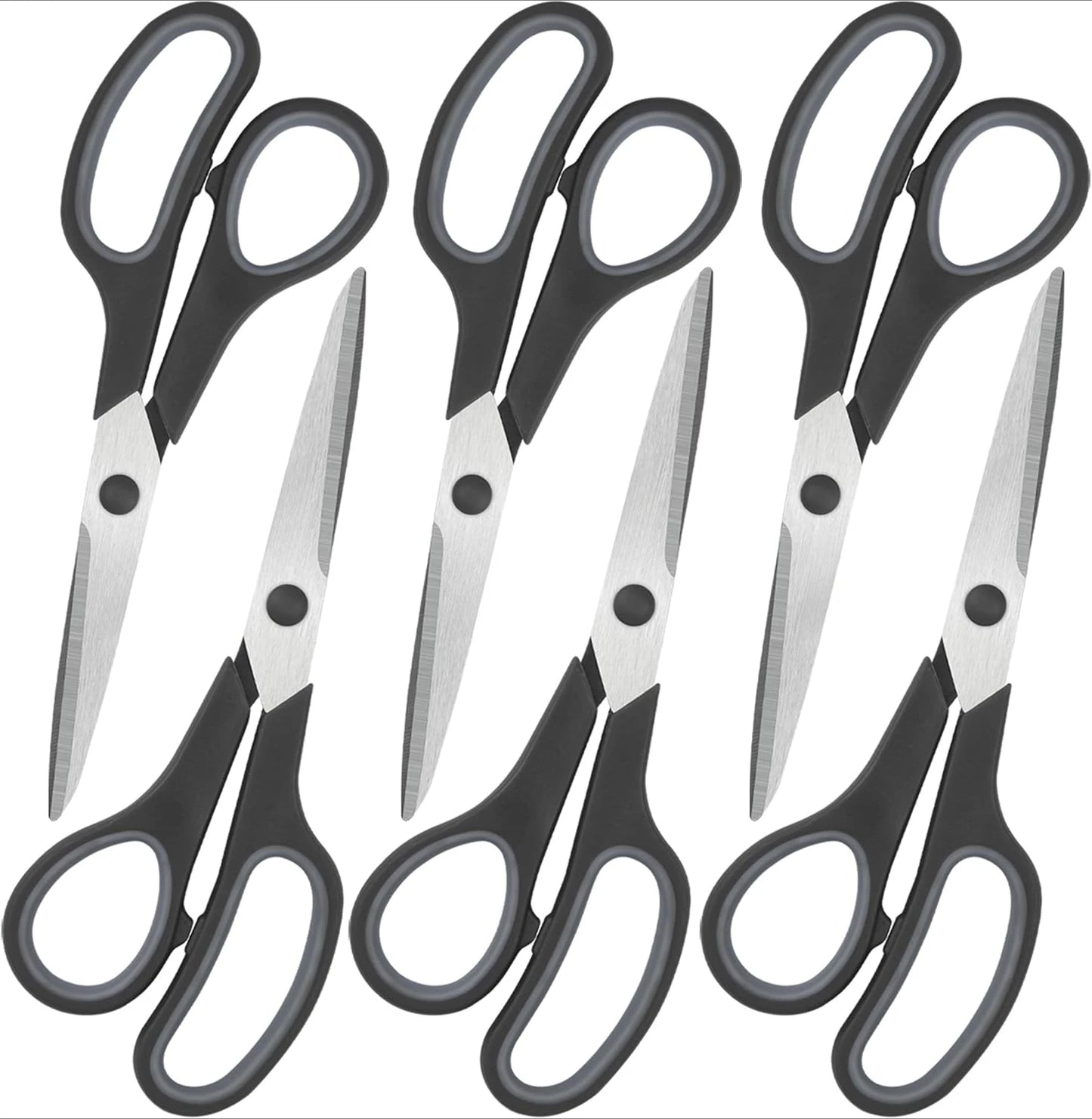 Hignconcerned All Purpose Scissors Comfort Grip Pack