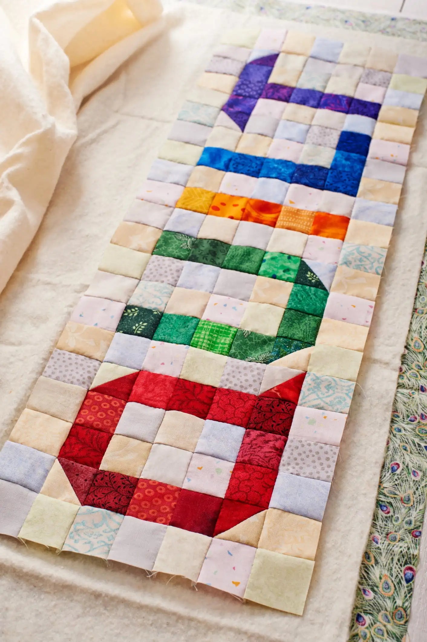 XMSJ Natural Cotton Batting Quilting Material For Projects