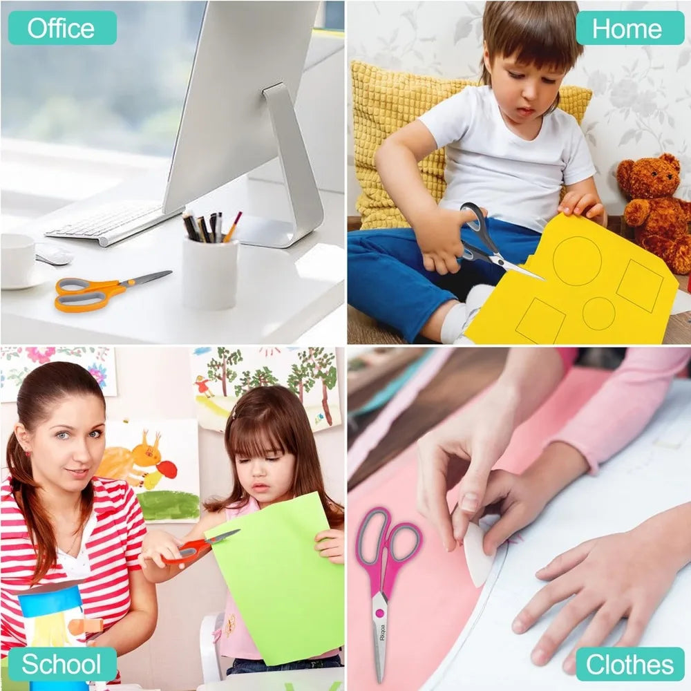 Hignconcerned All Purpose Scissors Comfort Grip Pack