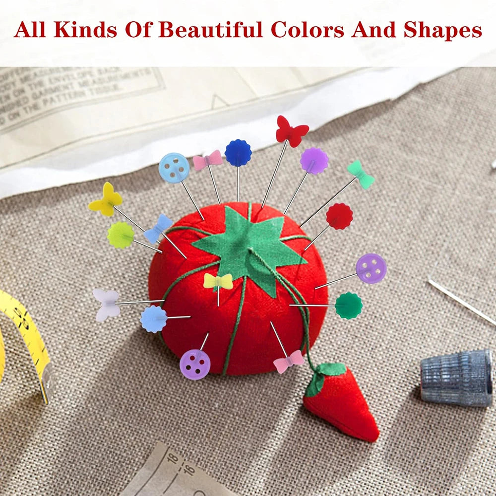 OZXHIXU Dressmaking Pins 100Pcs Embroidery Patchwork Tools
