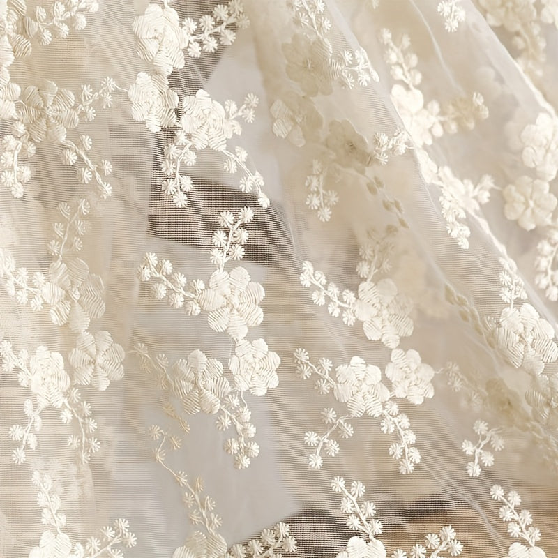 High End Mesh Embroidery Fabric Lace For Wedding Dress DIY