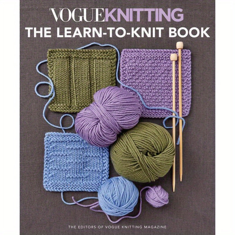 Vogue Knitting Learn to Knit Book for Absolute Beginners