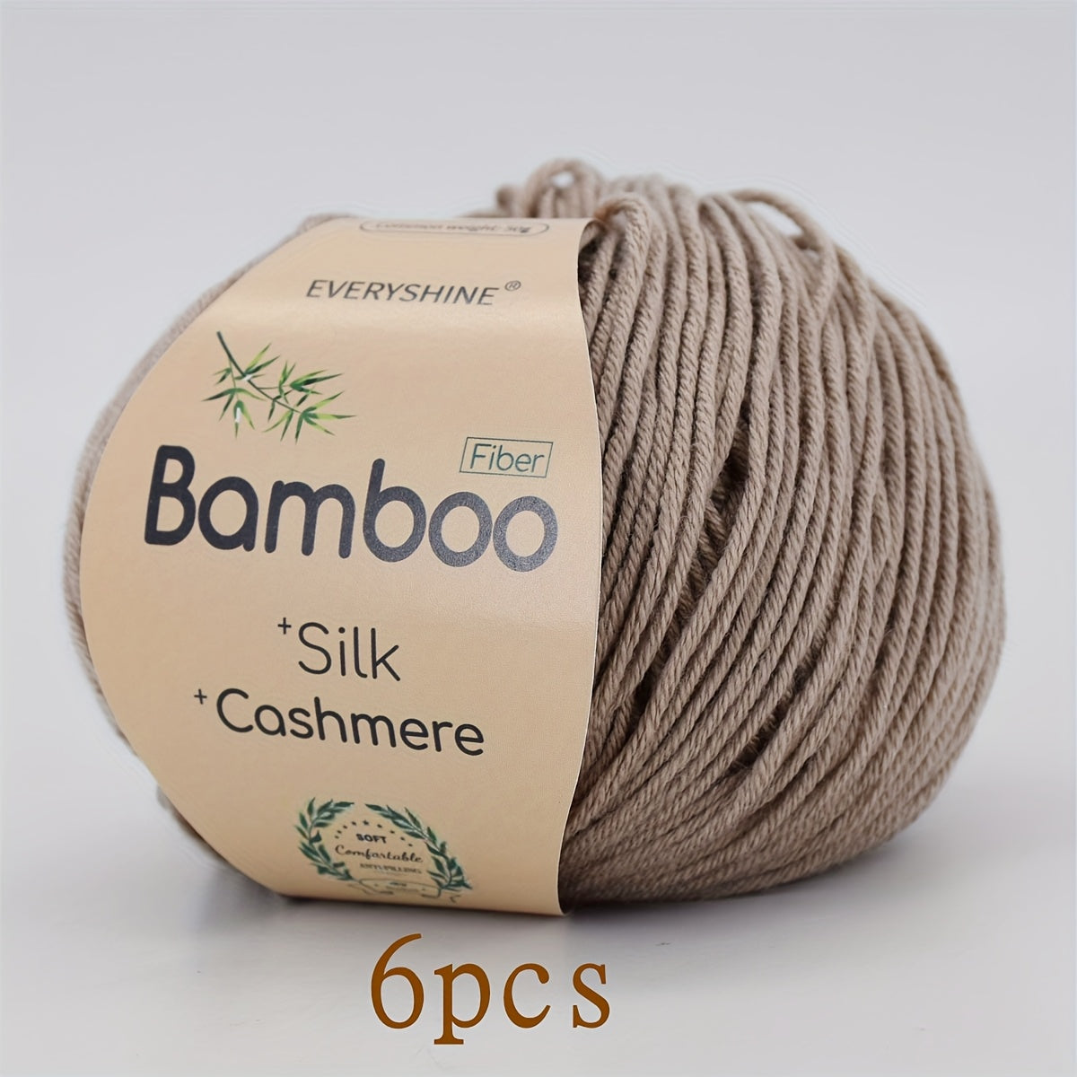 Bamboo Silk Blend Yarn Soft Breathable For Knitting