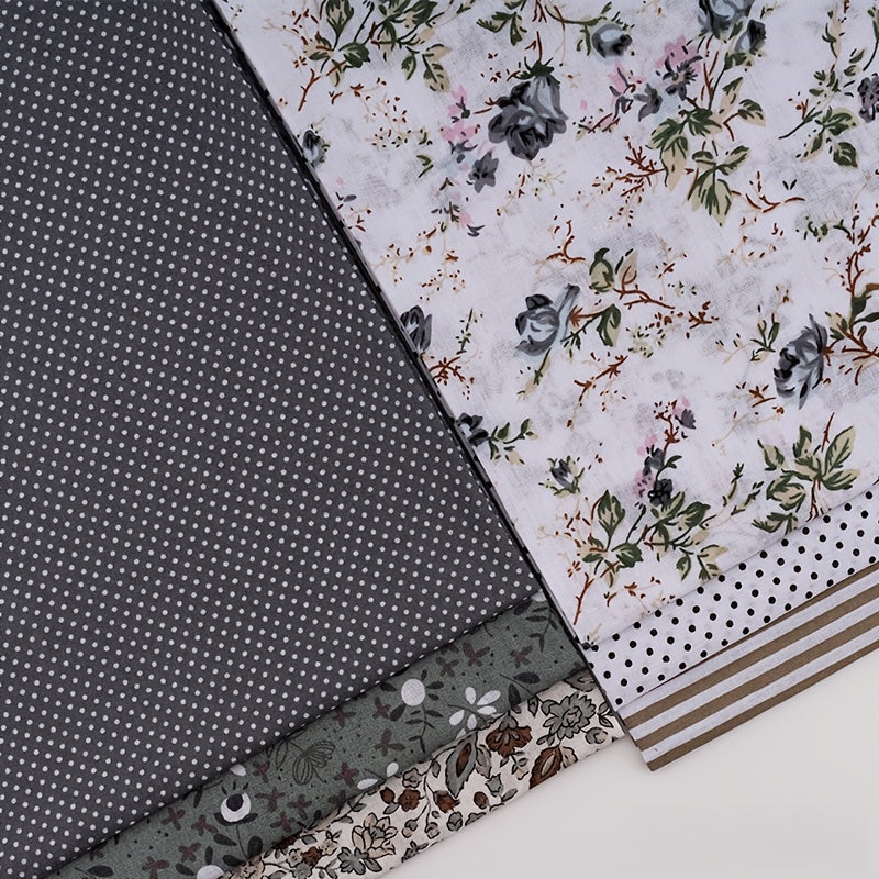 Precut Cotton Quilting Fat Quarter Bundle 6 Pack For Quilts