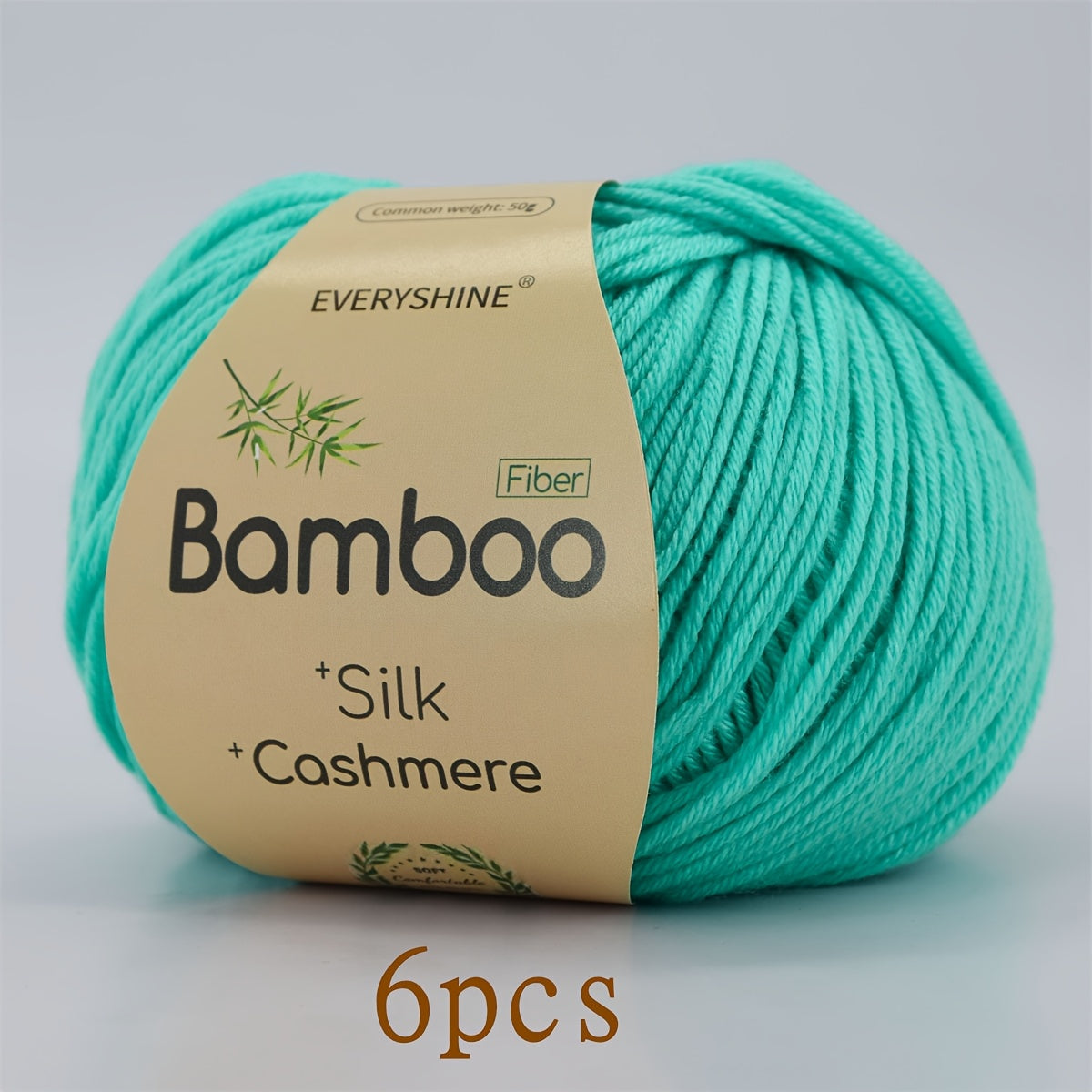 Bamboo Silk Blend Yarn Soft Breathable For Knitting