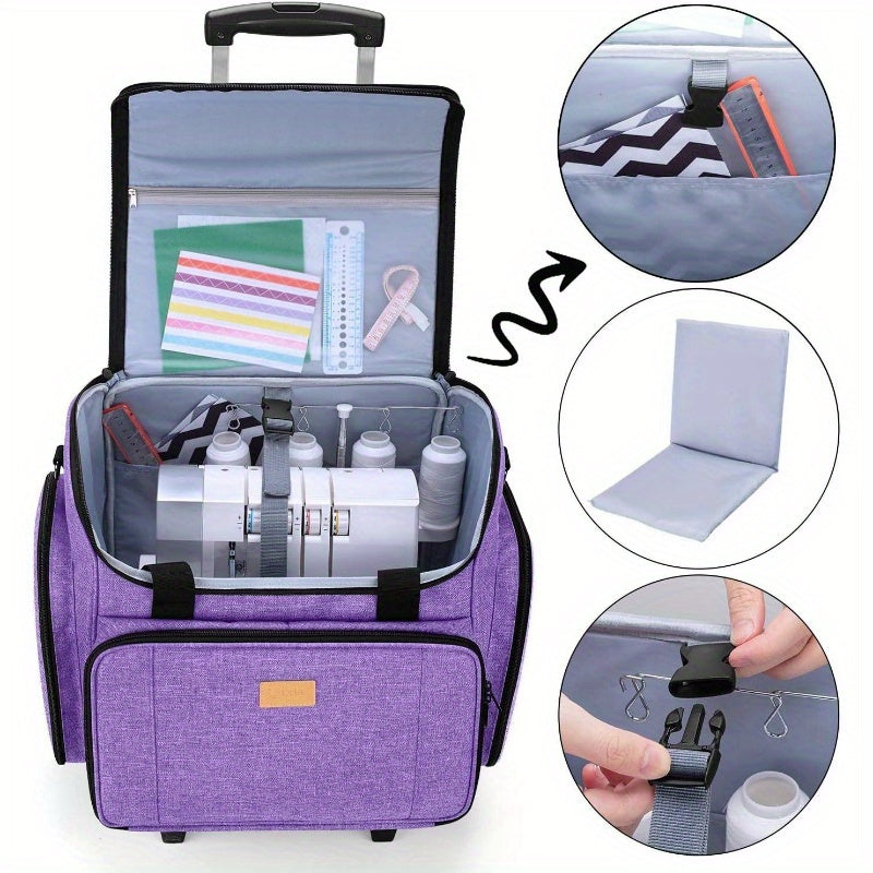 Heavy Duty Serger Trolley Dolly With Detachable Padding Pad