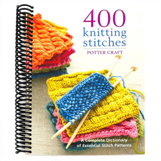Potter Craft 400 Knitting Stitches Dictionary Guide