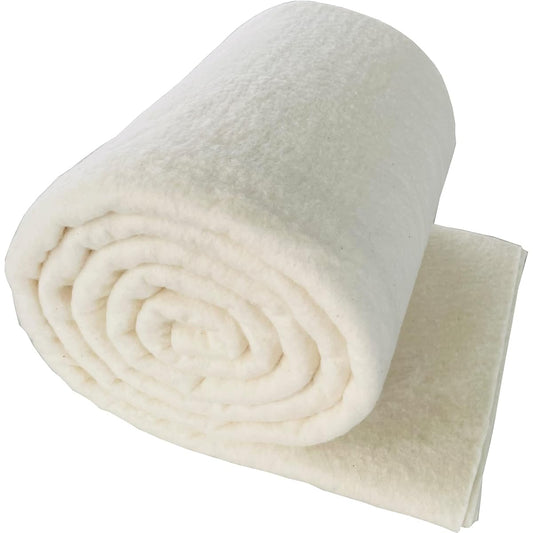 Natural Cotton Quilt Batting For Quilting Projects Two Pack