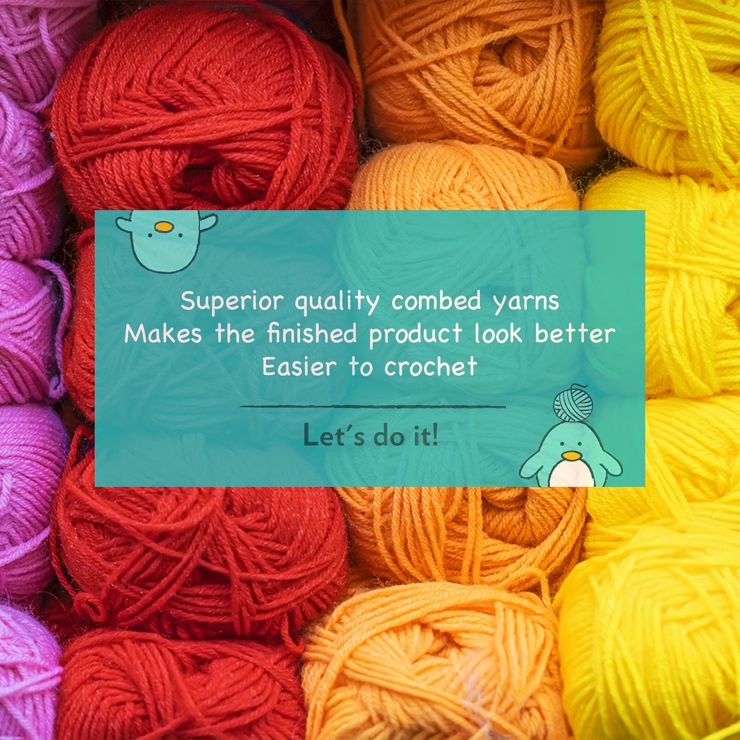 VIOIV Beginner Crochet Kit With Step By Step PDF Tutorial