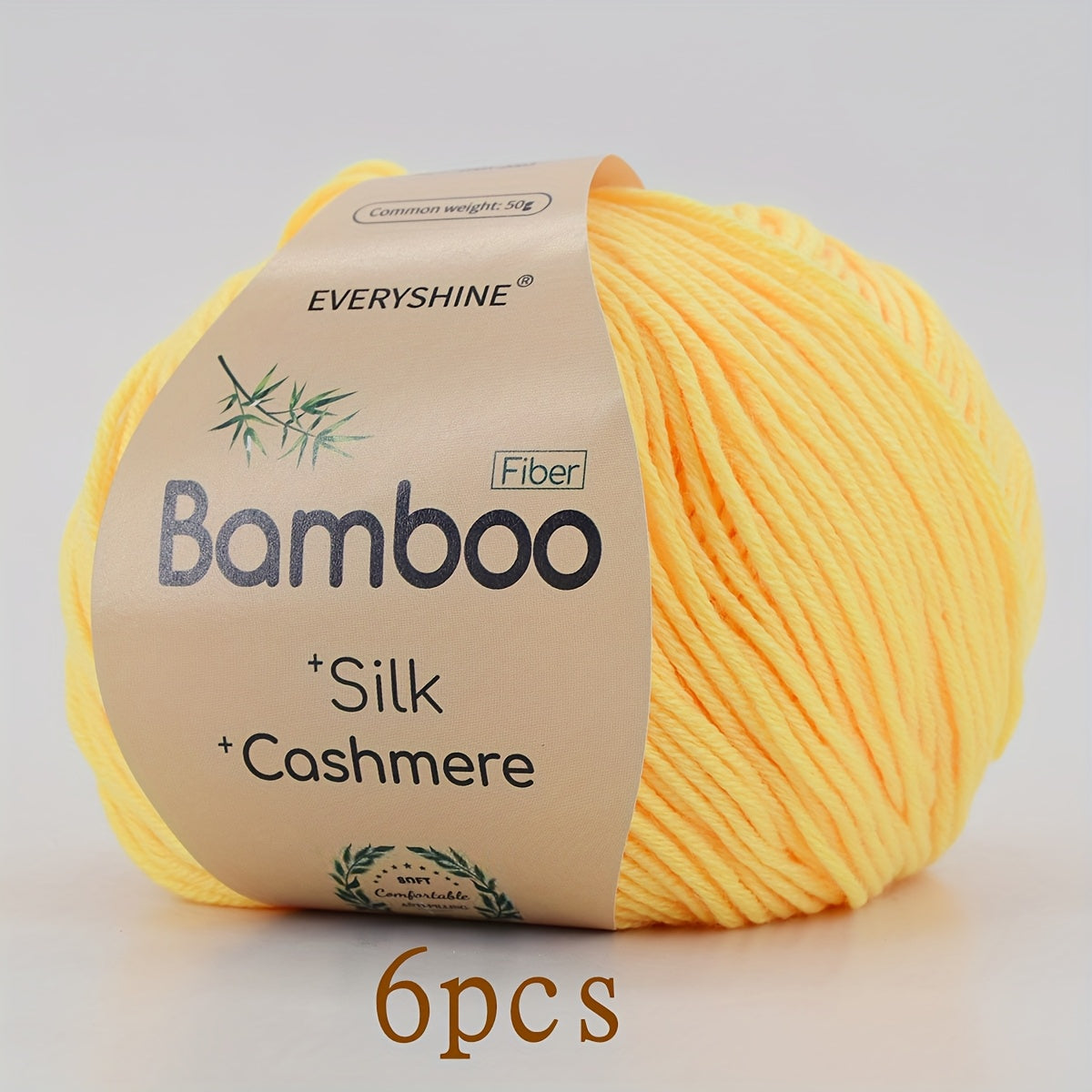 Bamboo Silk Blend Yarn Soft Breathable For Knitting