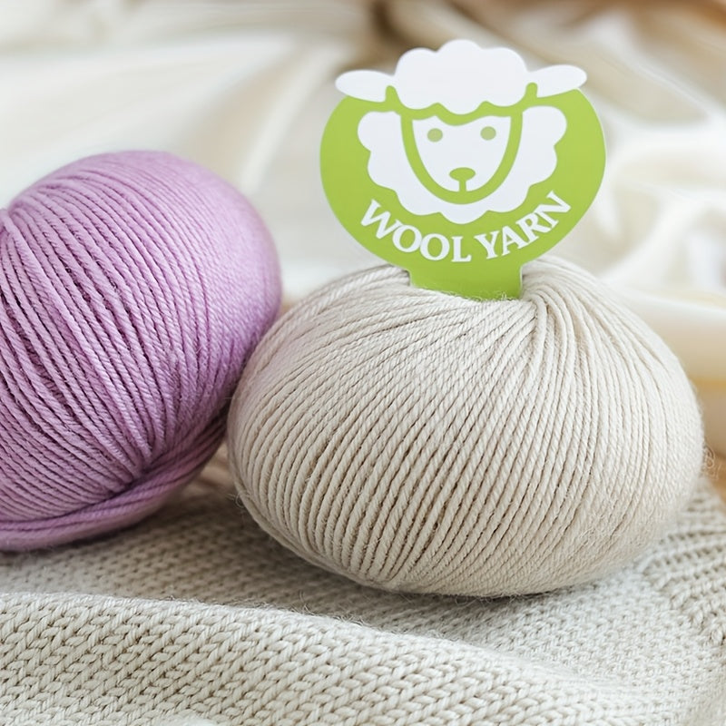 New Sheep Premium Wool Yarn 10 Balls 500g Knitting Kit