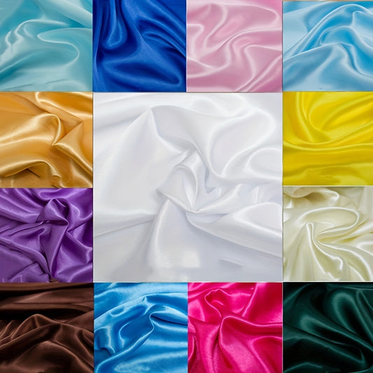 Soft Satin Fabric For Sewing Projects DIY Crafts And Decor