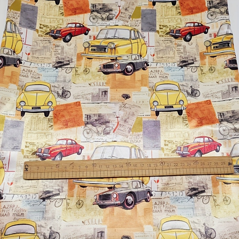 Precut Satin Fabric Digital Print Poly Satin Craft Material
